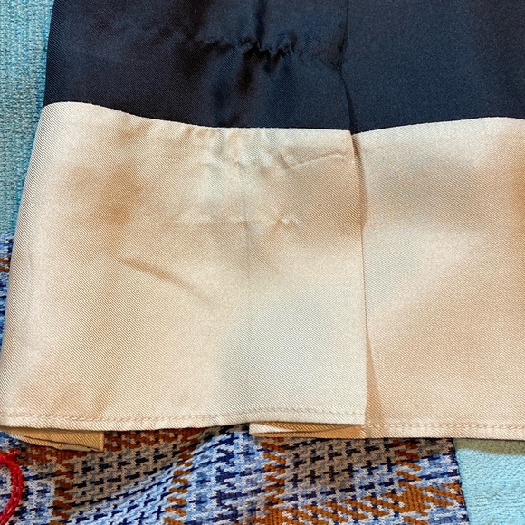 Color Block Silk Skirt By GAP Brand. - Picture 16 of 16